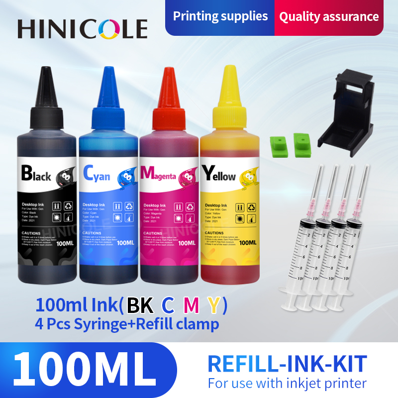 Sublimation Ink 100Ml - HINICOLE Refill Ink Kit Kits For
