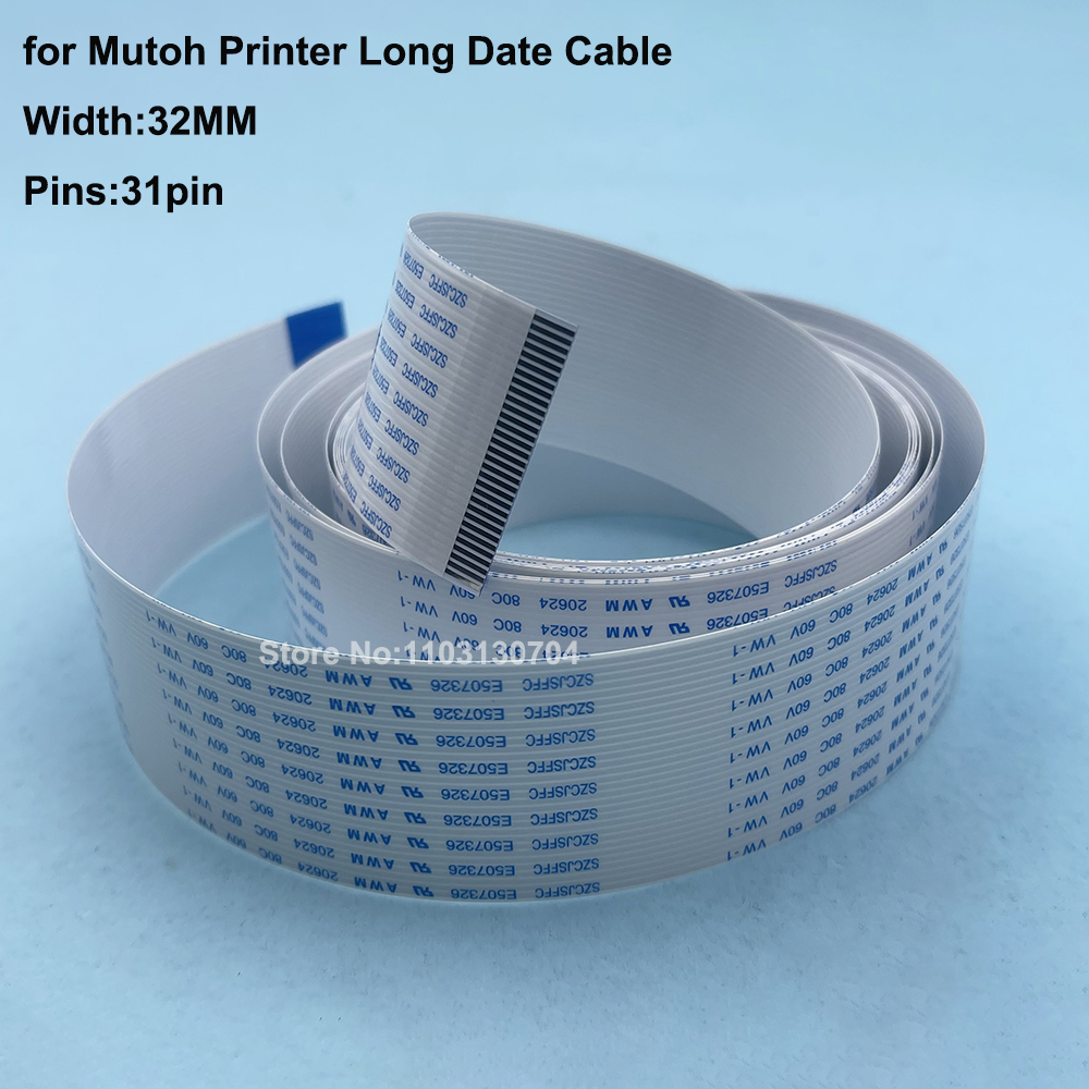 Printhead Dx5 Epson - 2PC Mutoh Printer 31Pin Cable For