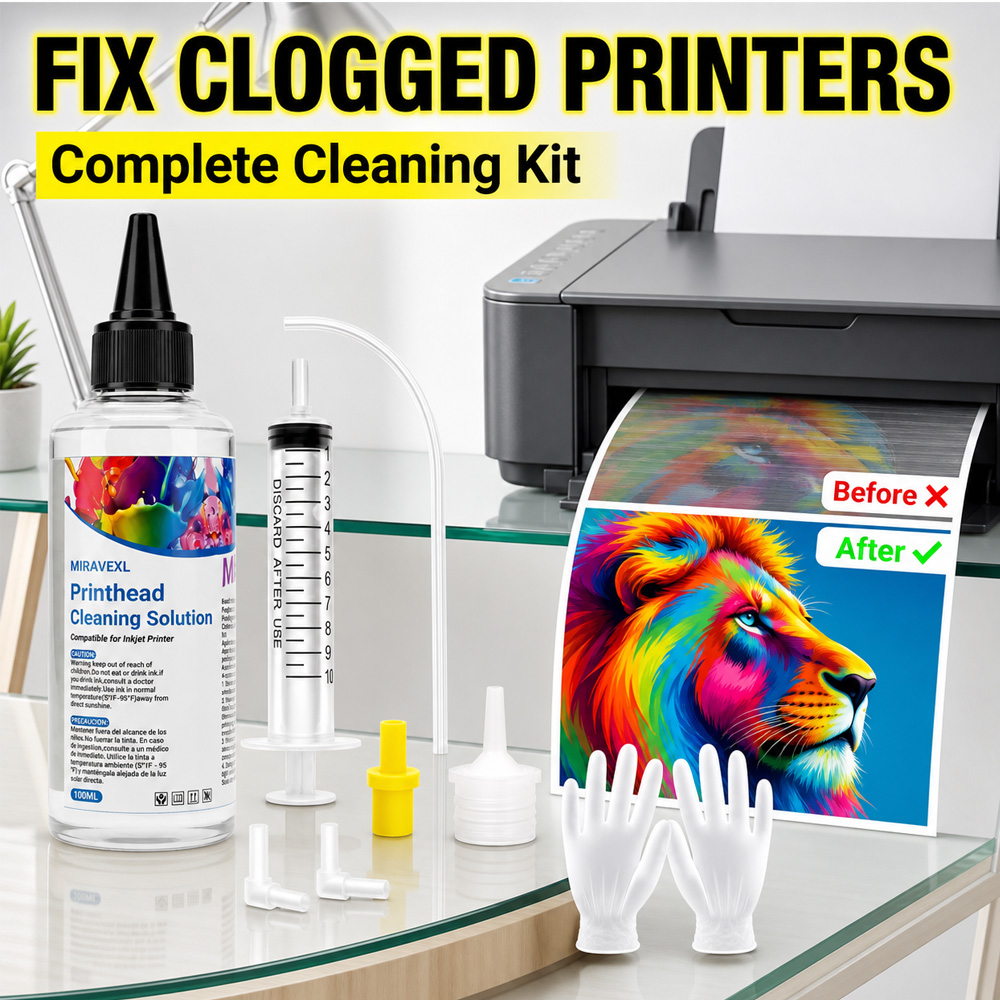 MIRAVEXL Printhead Cleaning So – Sublimation Ink 100Ml Bewertung und Preis