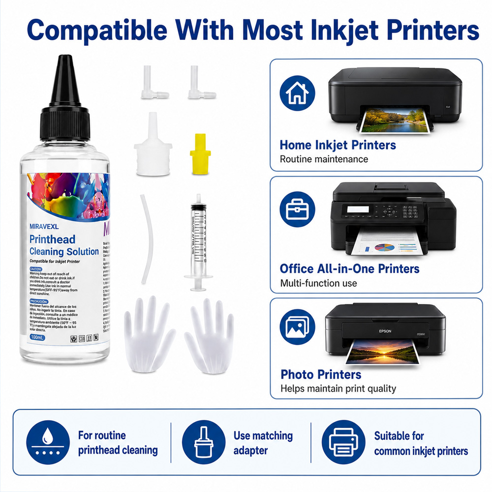 MIRAVEXL Printhead Cleaning So – Sublimation Ink 100Ml Bewertung und Preis