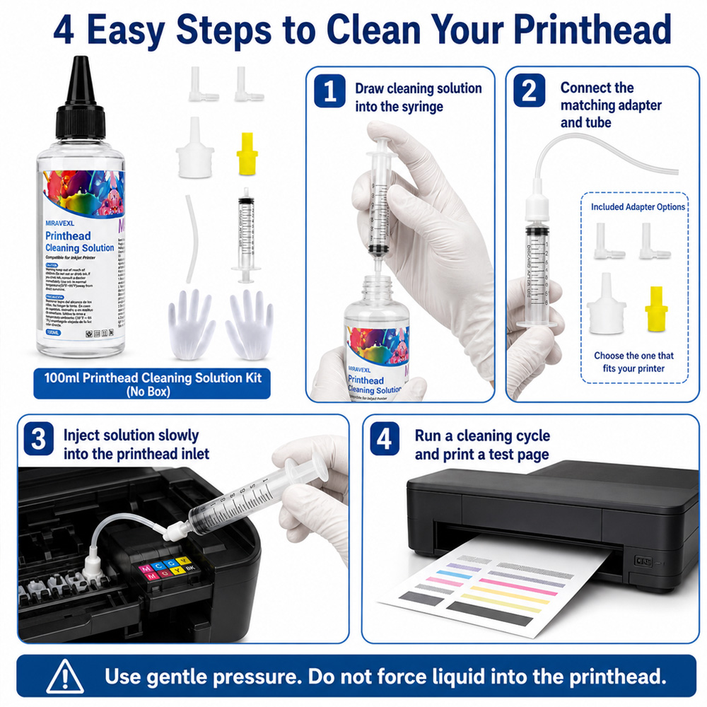 MIRAVEXL Printhead Cleaning So – Sublimation Ink 100Ml Bewertung und Preis