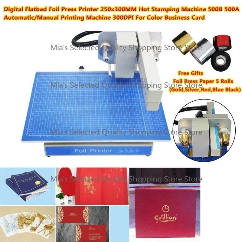 500B 500A Automatic/Manual Hea – Foil Transfer Machine Bewertung und Preis