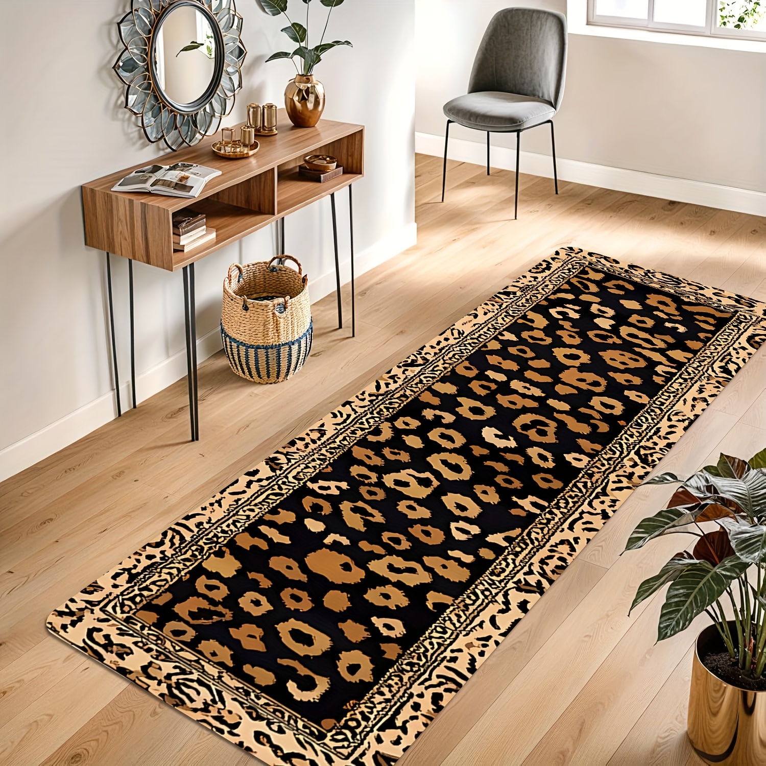 Leopard Print Border Long Runn – Commercial Printing Supplies Bewertung und Preis