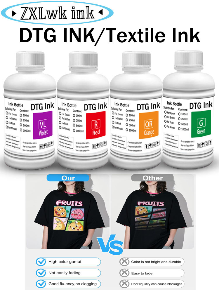 DTG Ink 250ML Textile ink for  – Direct To Garment Ink Bewertung und Preis