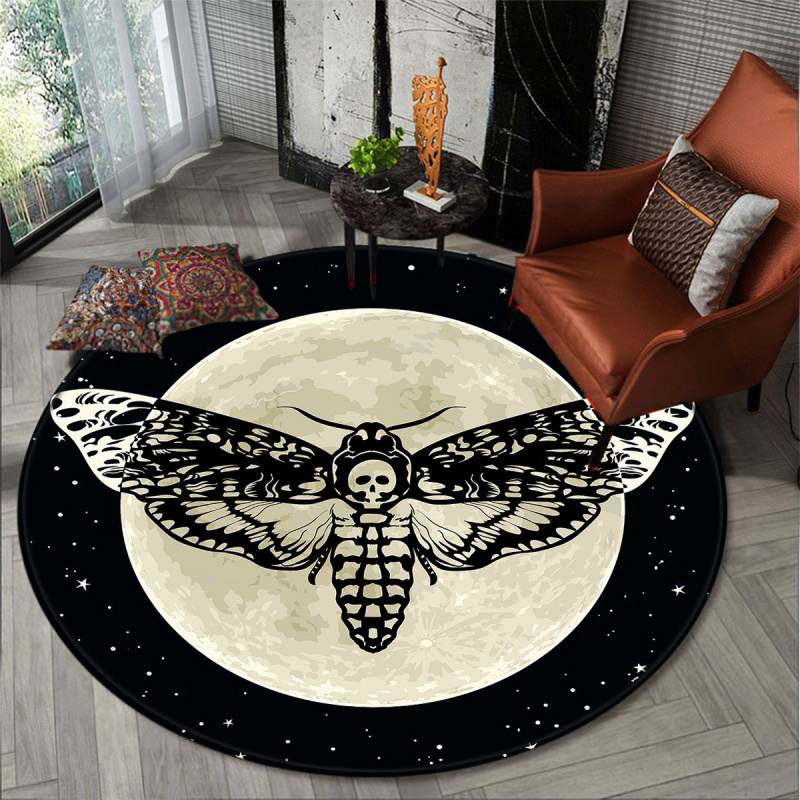VIKAMA Gothic Death Moth Round – Commercial Printing Products Bewertung und Preis
