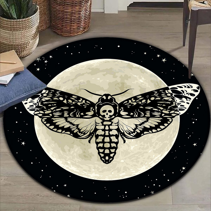 VIKAMA Gothic Death Moth Round – Commercial Printing Products Bewertung und Preis