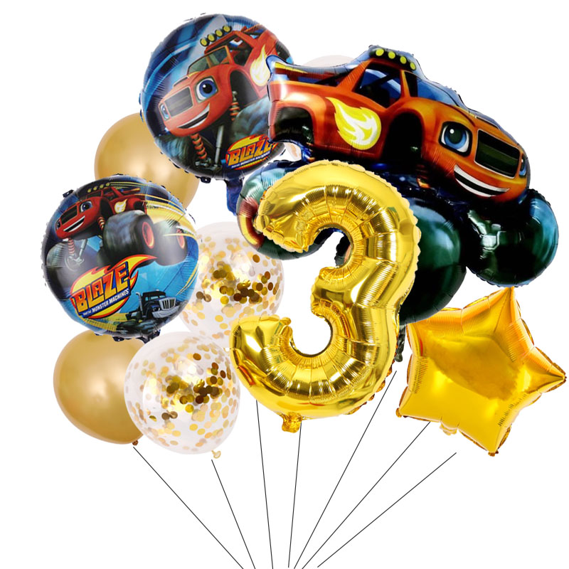 Large Blaze Car Monster Balloo – Foil Transfer Machine Bewertung und Preis