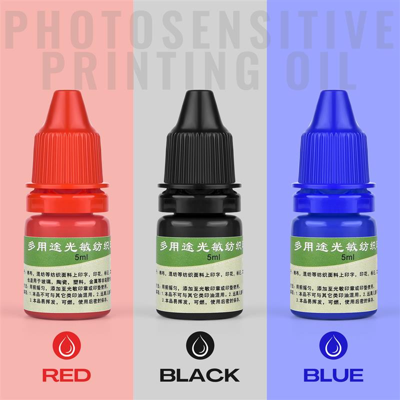 5ml Blue Red Black Ink Textile – Direct To Garment Ink Bewertung und Preis