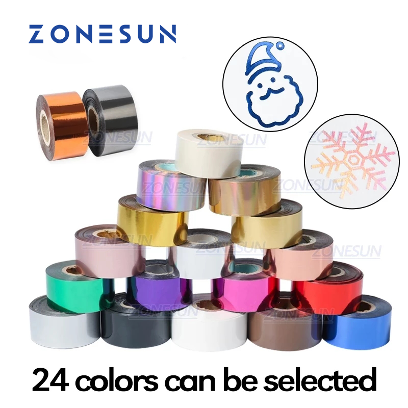 ZONESUN 3/4/5cm Gold Silver Bl – Foil Transfer Machine Bewertung und Preis
