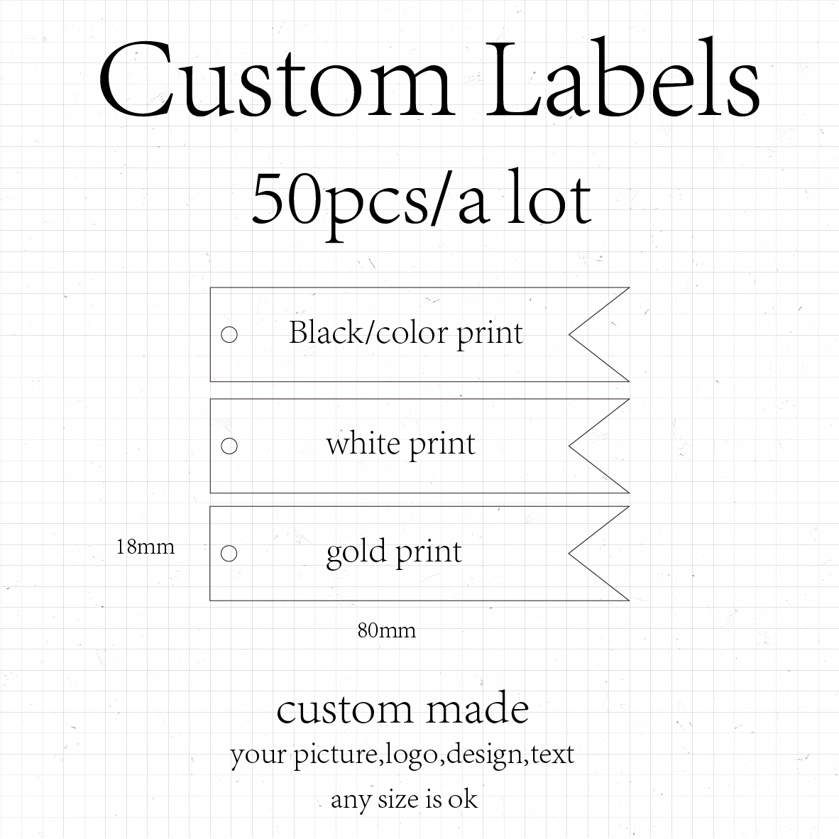 50pcs-Bar Label Customization  – Commercial Printing Products Bewertung und Preis
