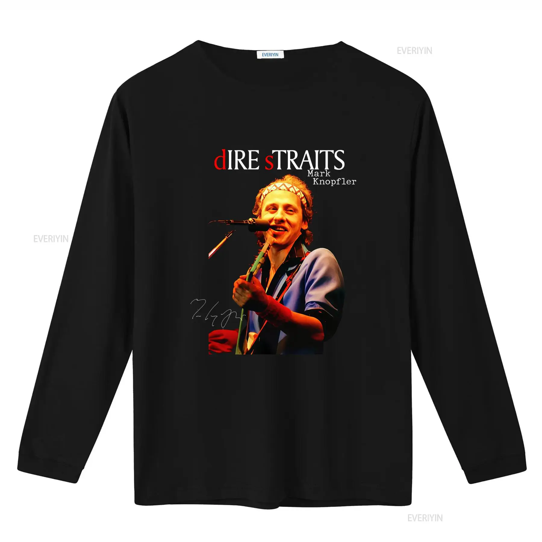 Mark Knopfler Dire Straits Ban – Direct To Garment Ink Bewertung und Preis