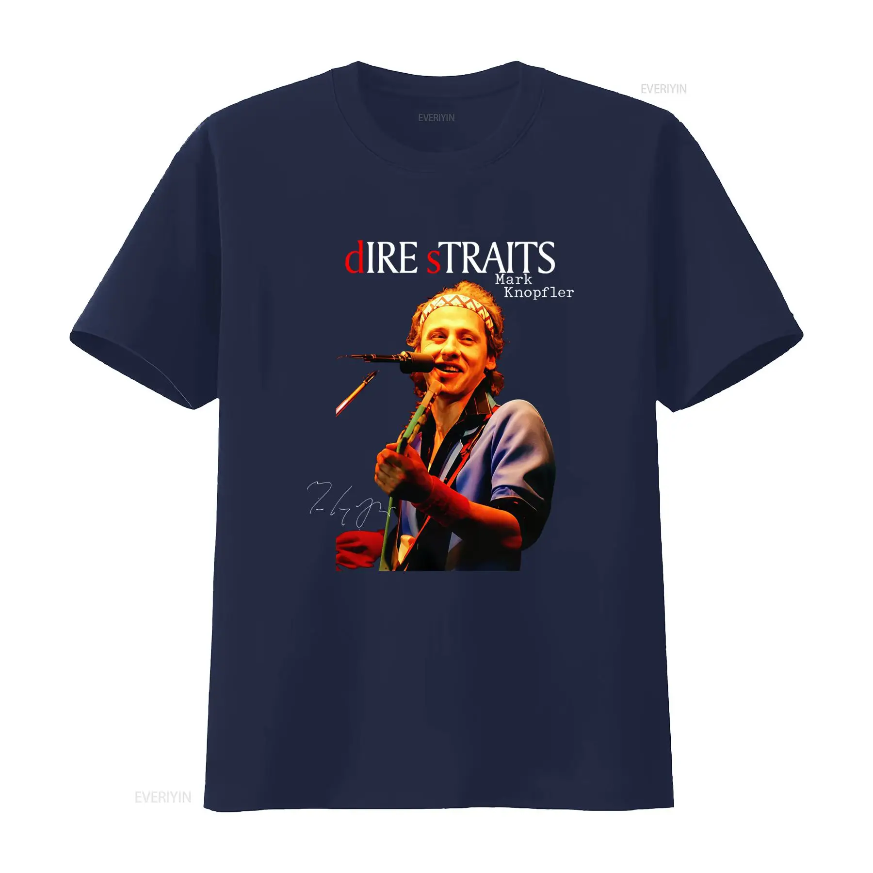 Mark Knopfler Dire Straits Ban – Direct To Garment Ink Bewertung und Preis
